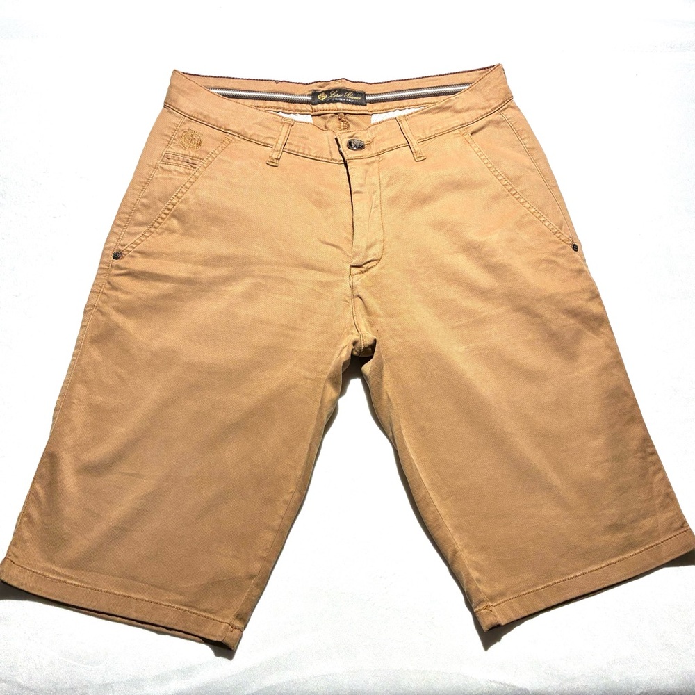 Loro Piana Men's Flat Front ShortsSize 31